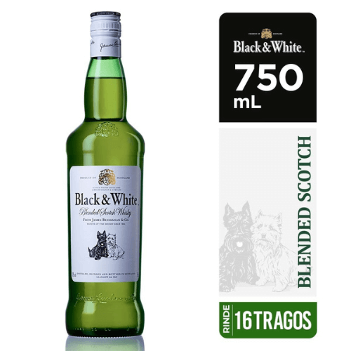 750ML BLACK&WHITE
